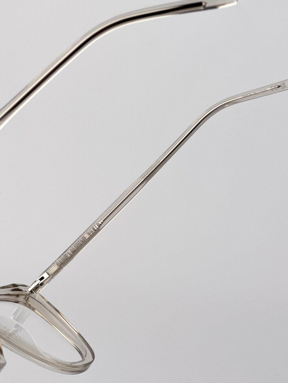 Saint Laurent SL778 004 Cat Eye Eyeglasses – Transparent Beige | Women’s - Picture 7 of 9